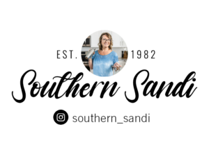 Logo design for Southern Sandi, recipe writer for Hometown Magazine.