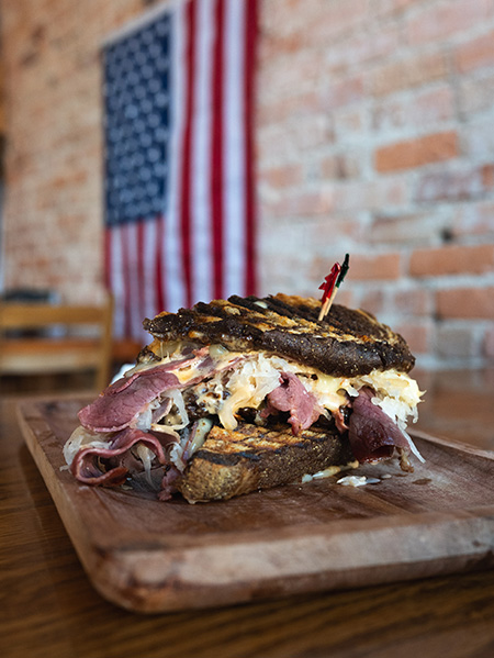 Sandwich from The Melting Place in Lincolnton NC