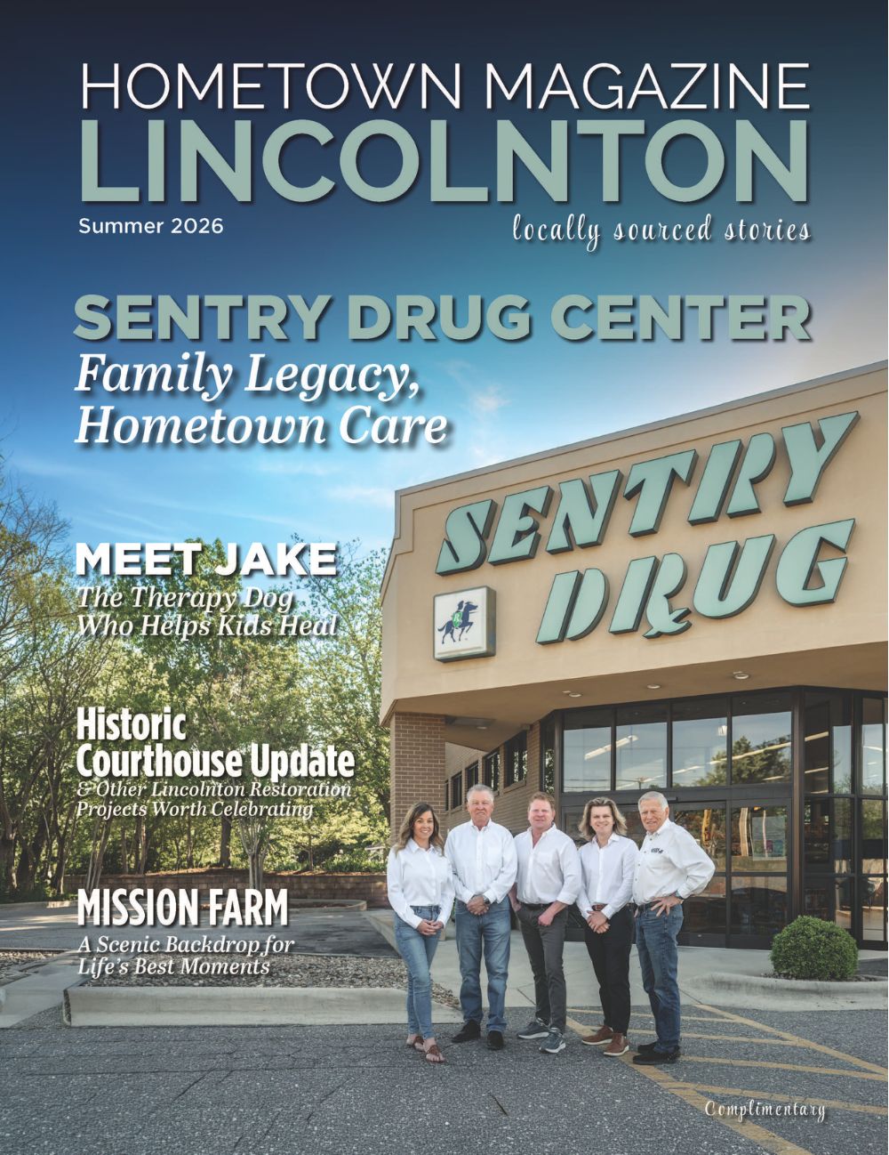 Hometown Lincolnton Magazine issue 2 Cover